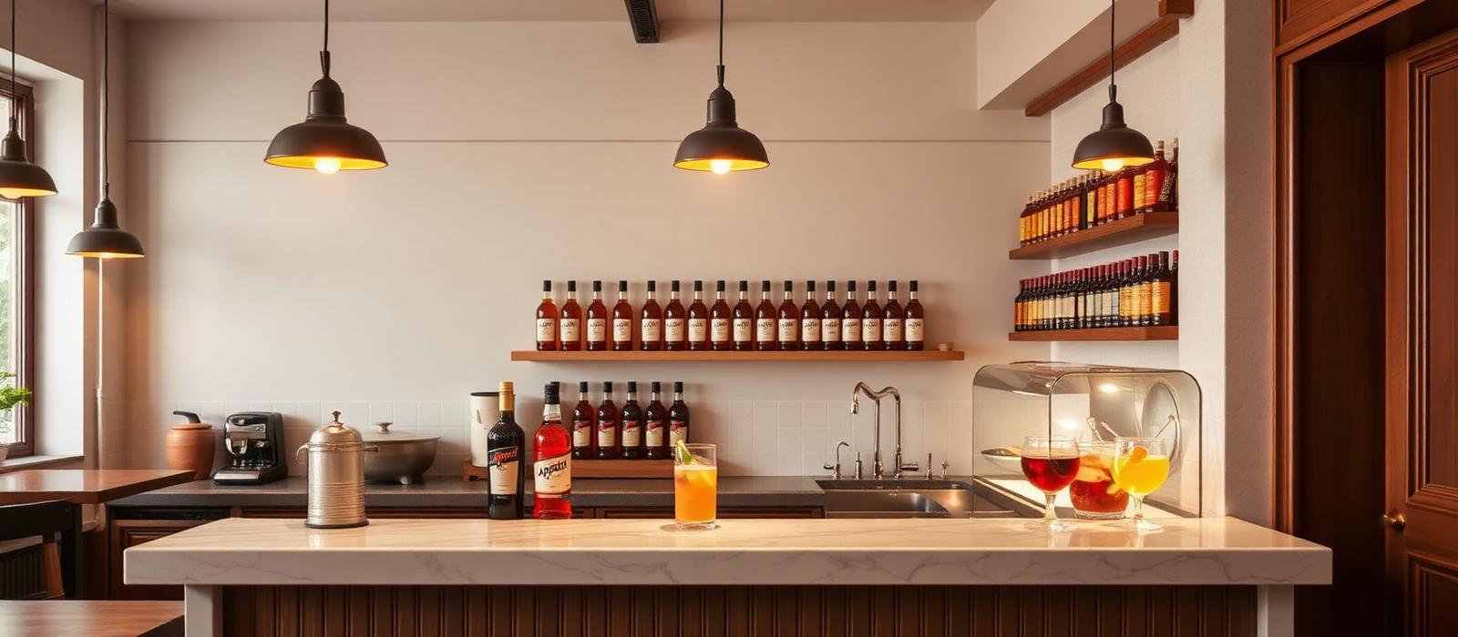 Il Buco spritz and gelato bar interior